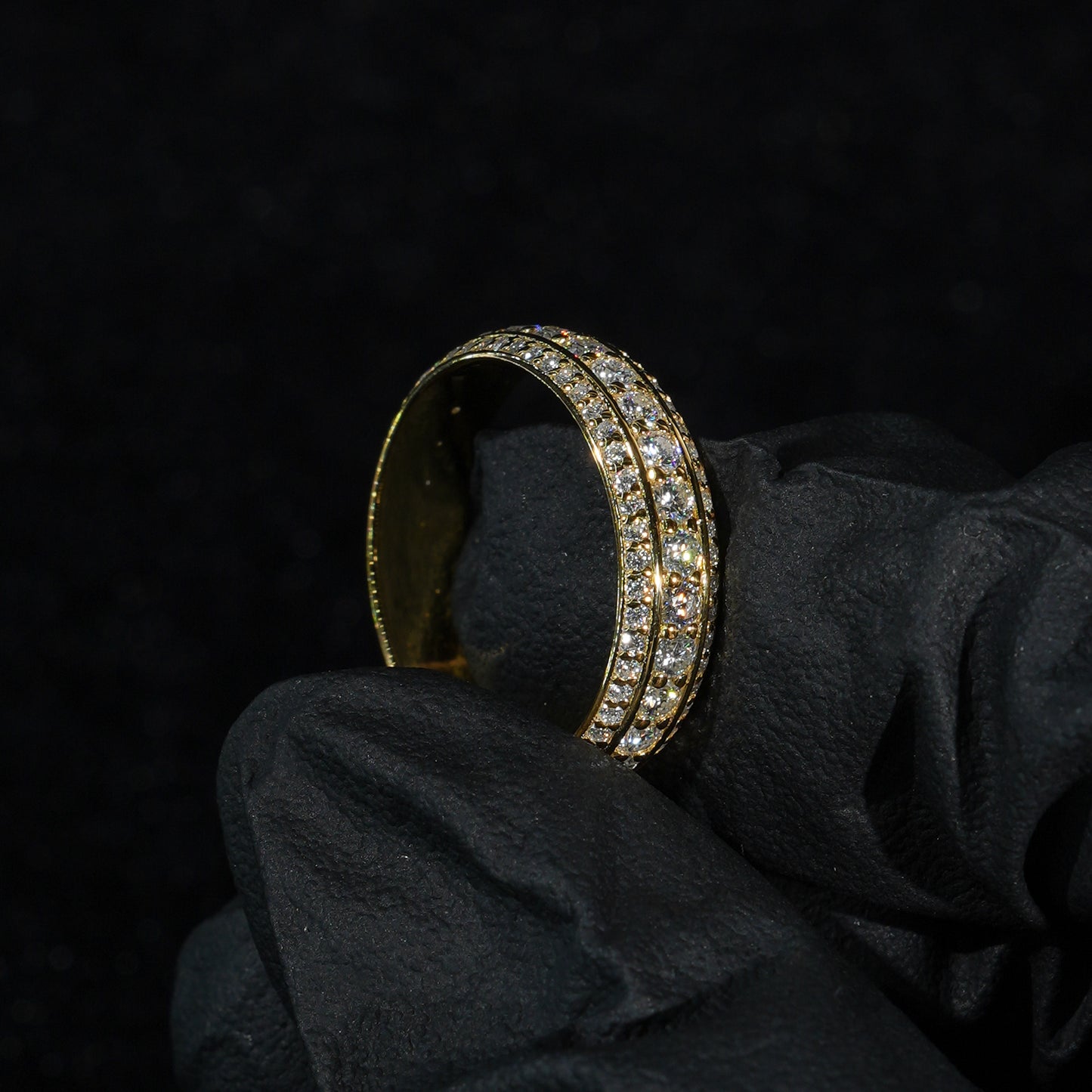 Beveled Triad Band