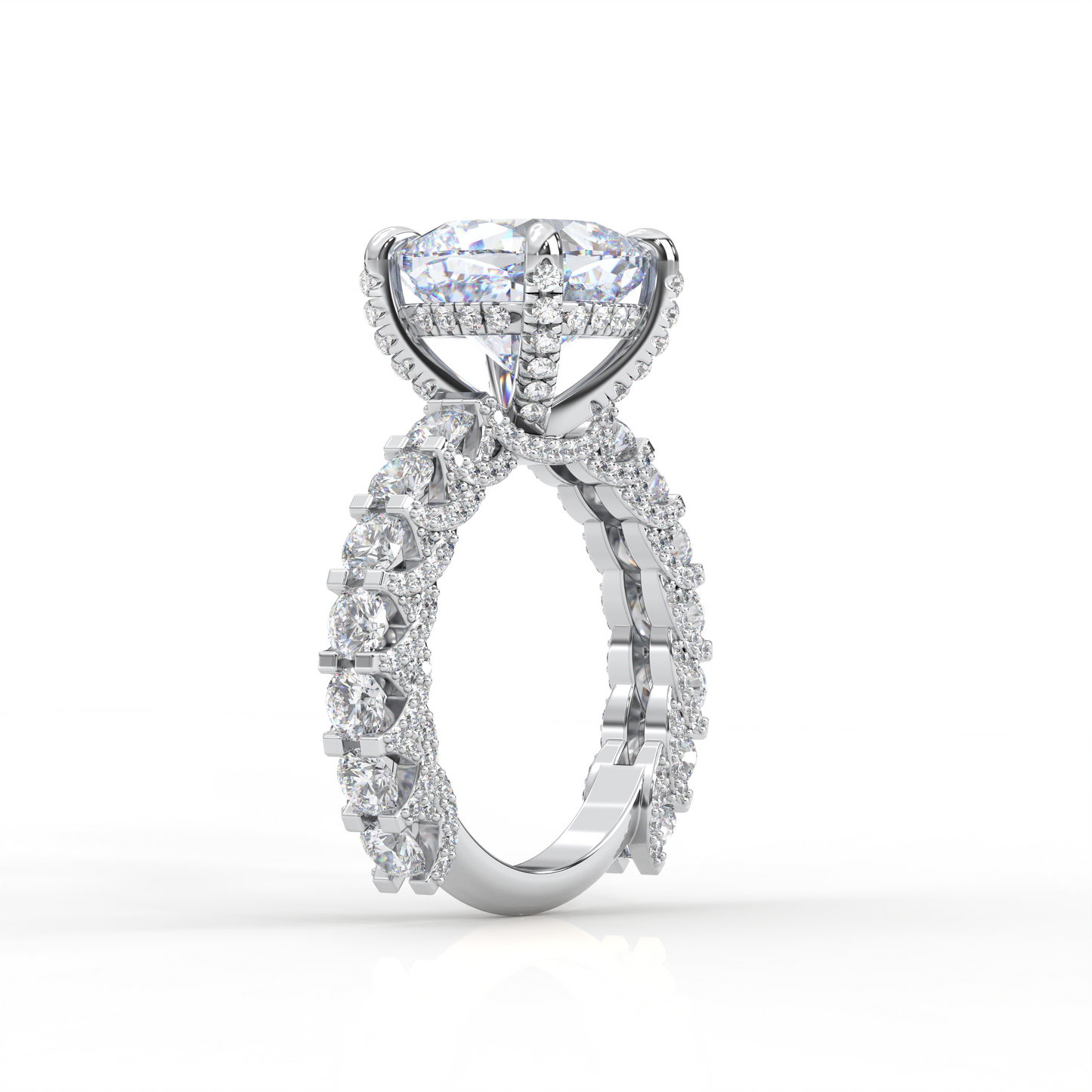 Signature Cushion-Cut Diamond Engagement Ring – 7.50 CTW