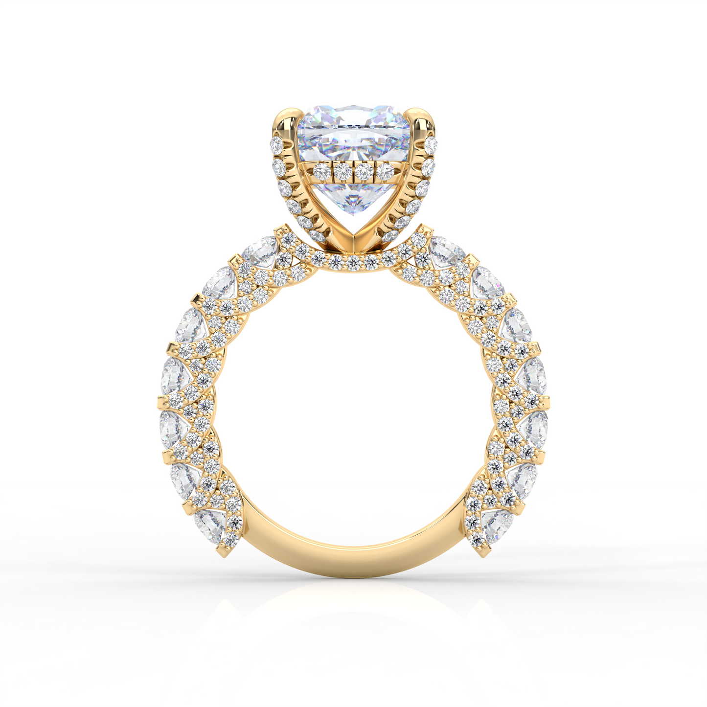 Signature Cushion-Cut Diamond Engagement Ring – 7.50 CTW