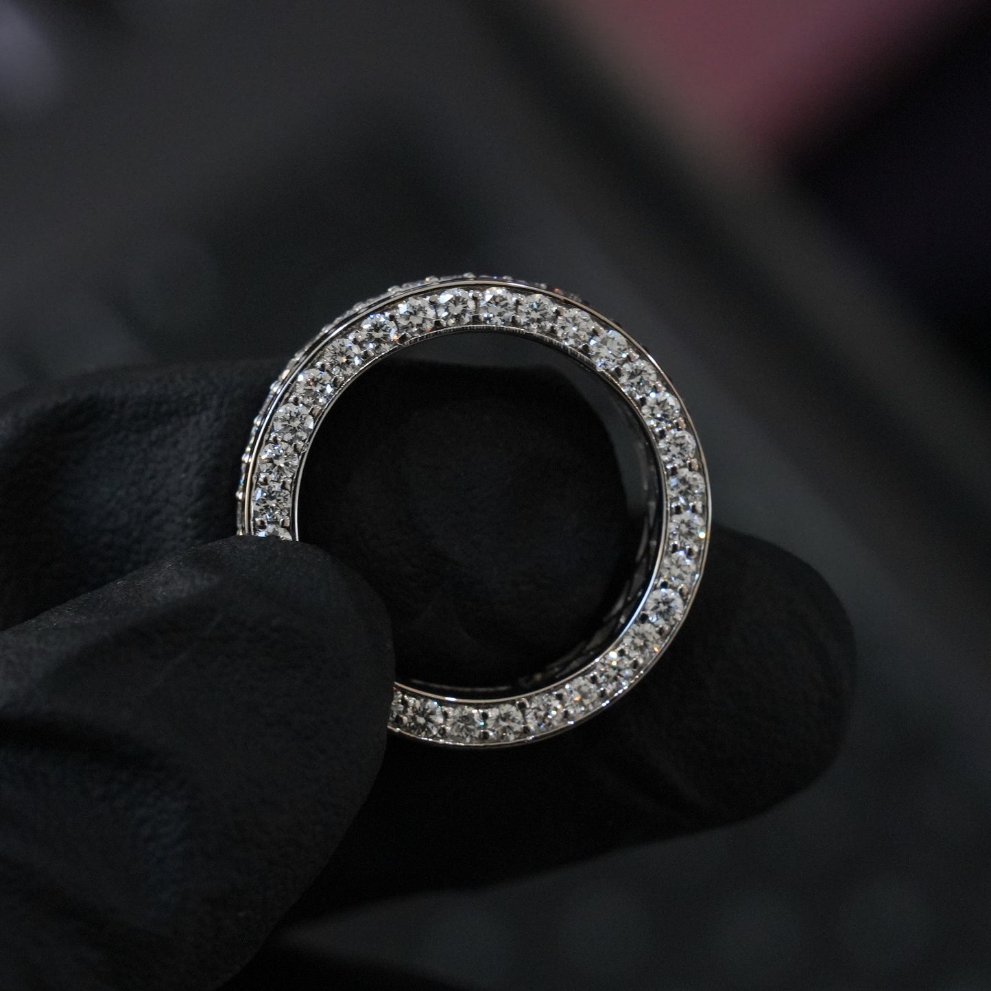 Men's Full Eternity Diamond Band