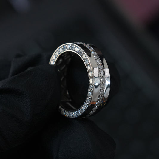 Men's Full Eternity Diamond Band