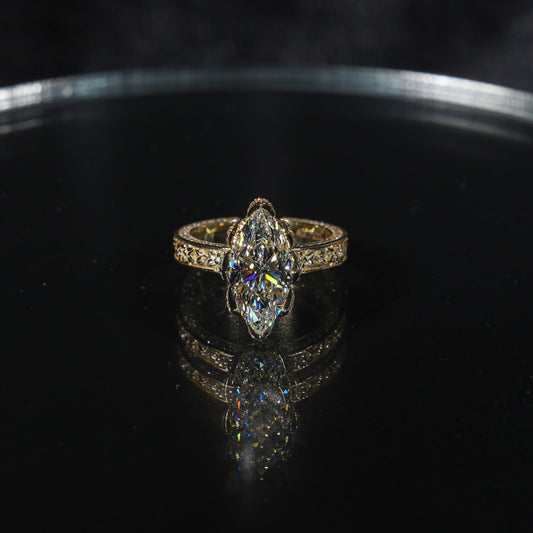 Signature Floral - Marquise Cut