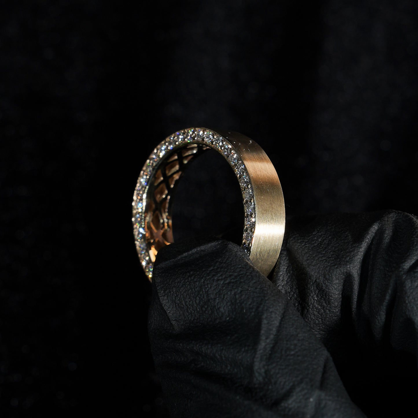 Men's Eternity Edge Diamond Band