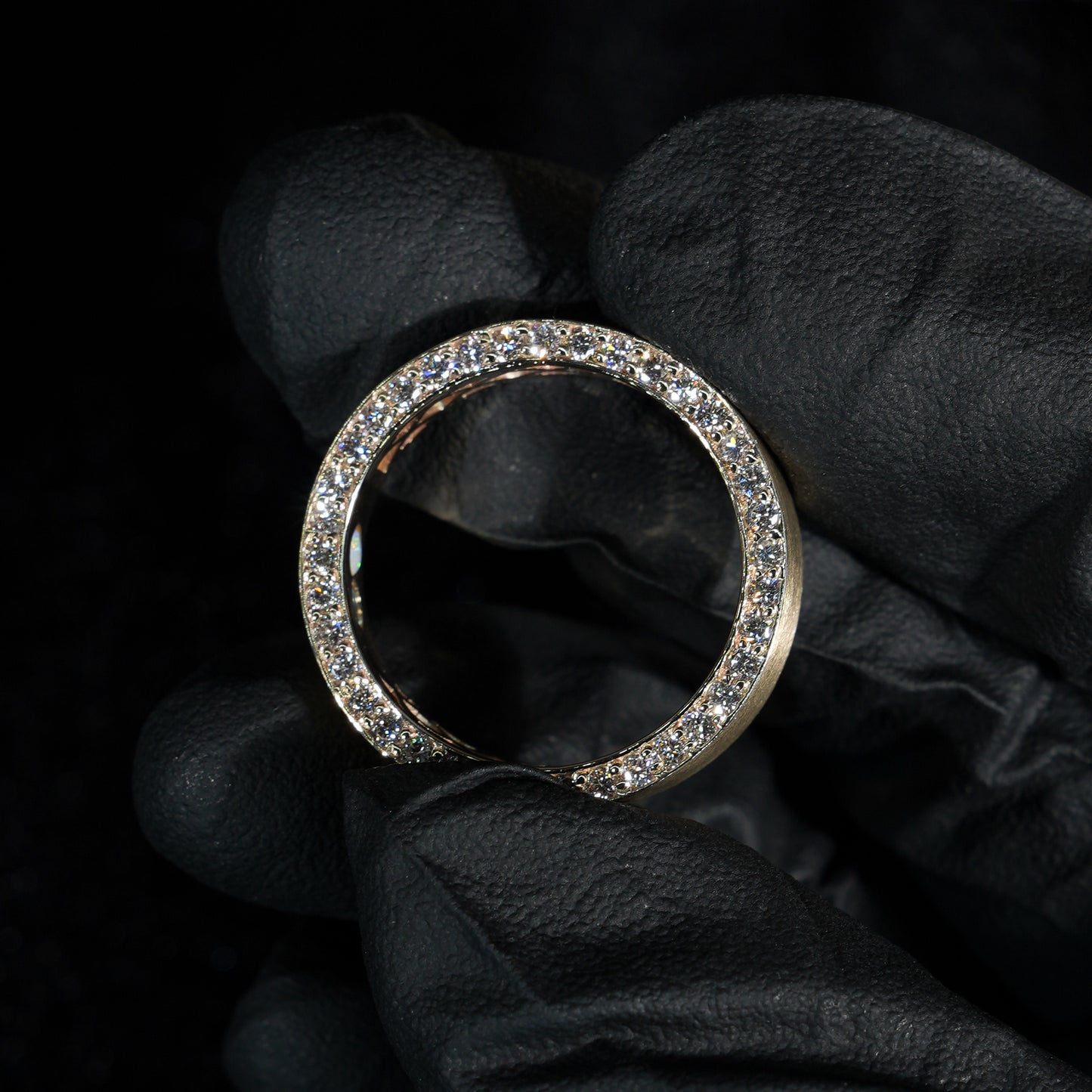 Men's Eternity Edge Diamond Band