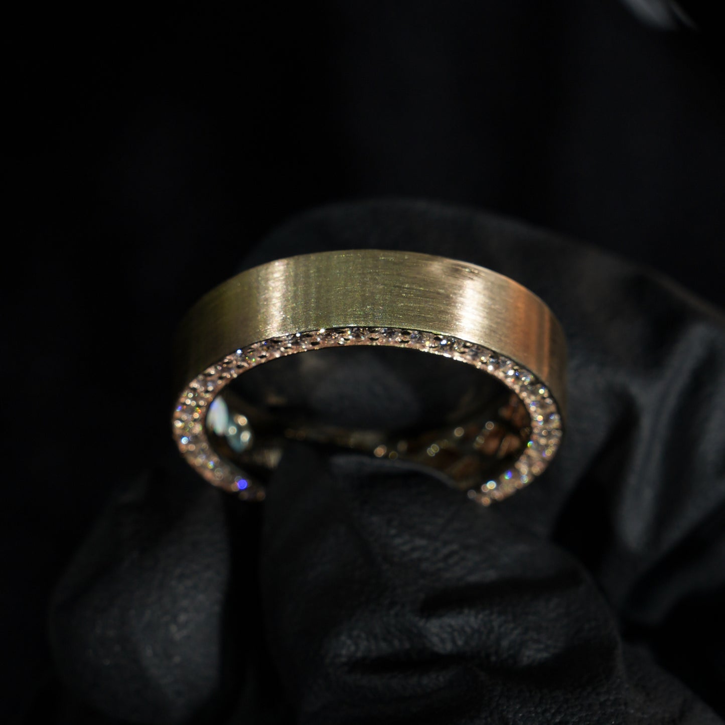 Men's Eternity Edge Diamond Band
