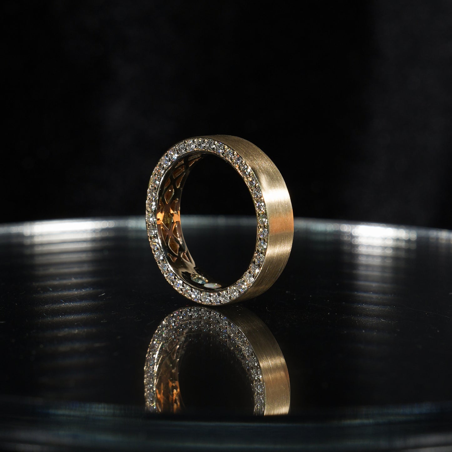 Men's Eternity Edge Diamond Band