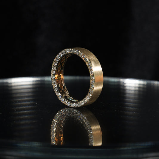 Men's Eternity Edge Diamond Band