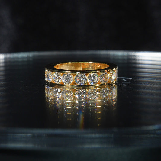 Half Set Bezel Band