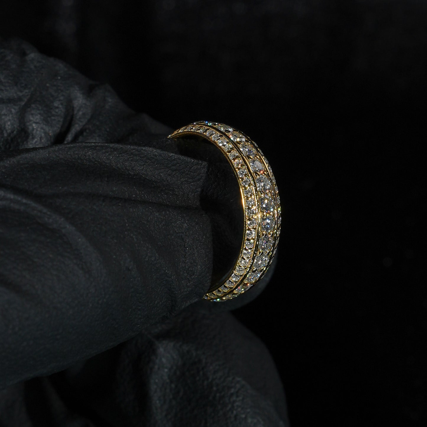 Beveled Triad Band