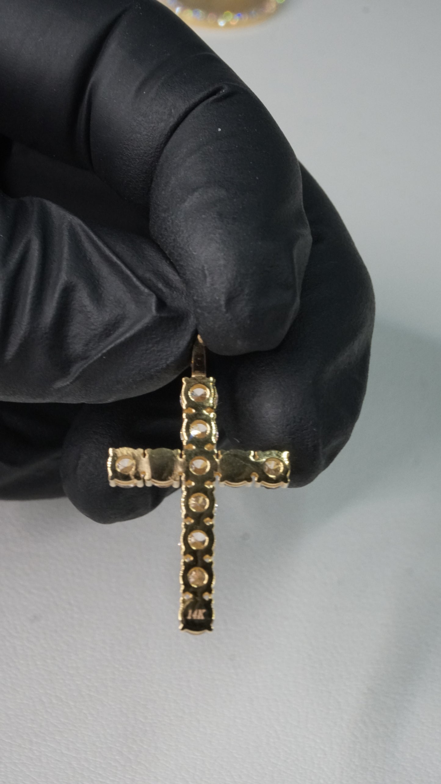 2.75 Carat Diamond Cross