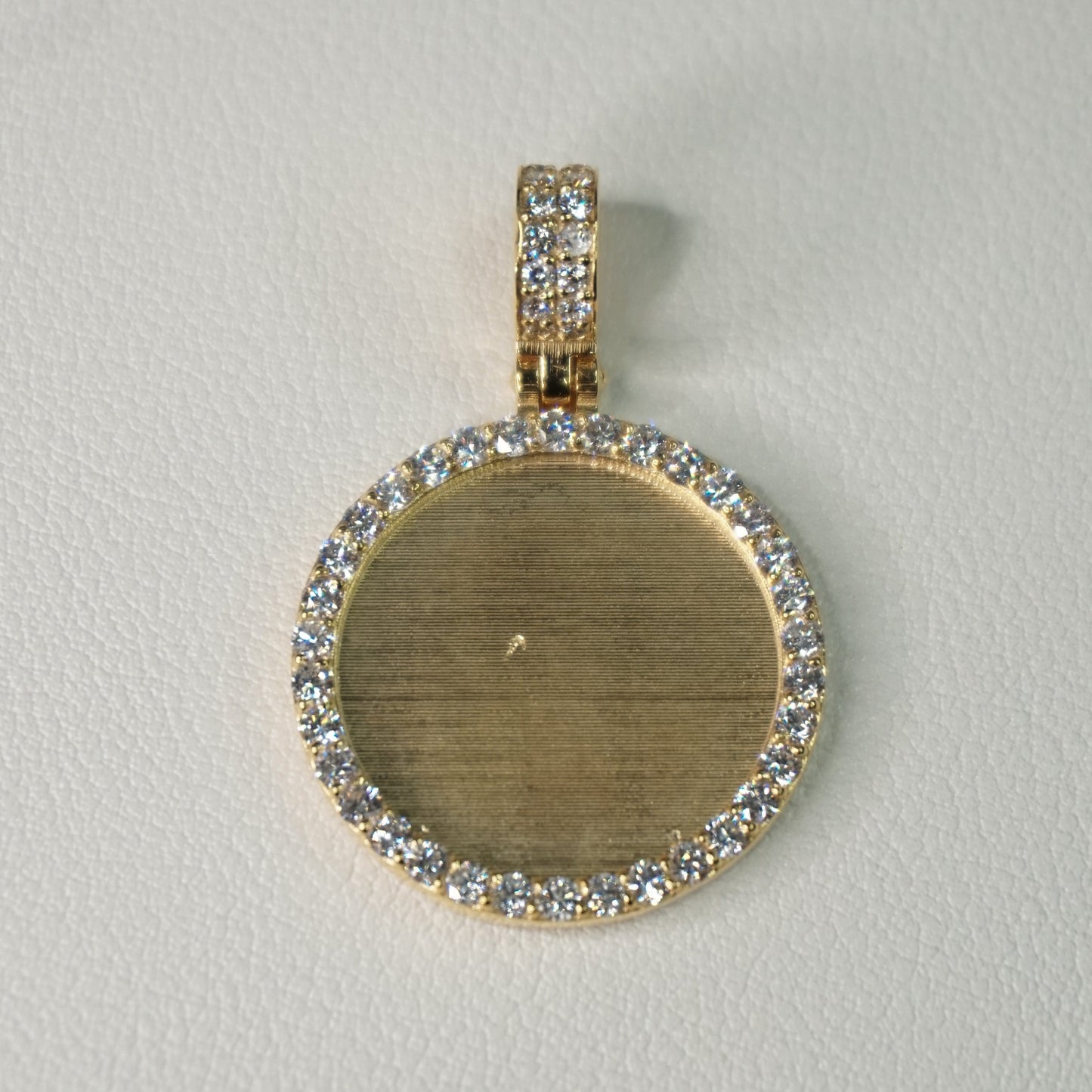 1 Carat Diamond Photo Pendant