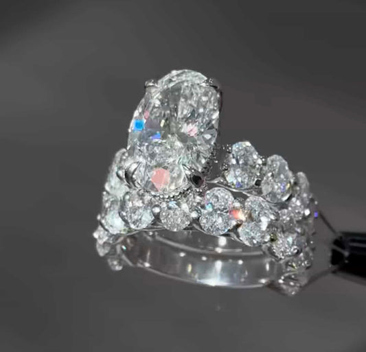 6ctw Oval Engagement Ring