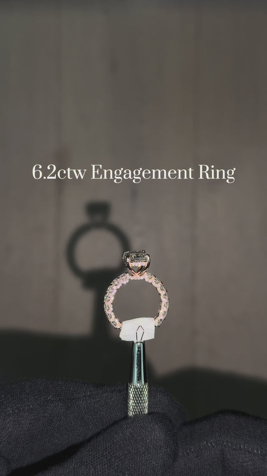 Radiant Cut Engagement Ring