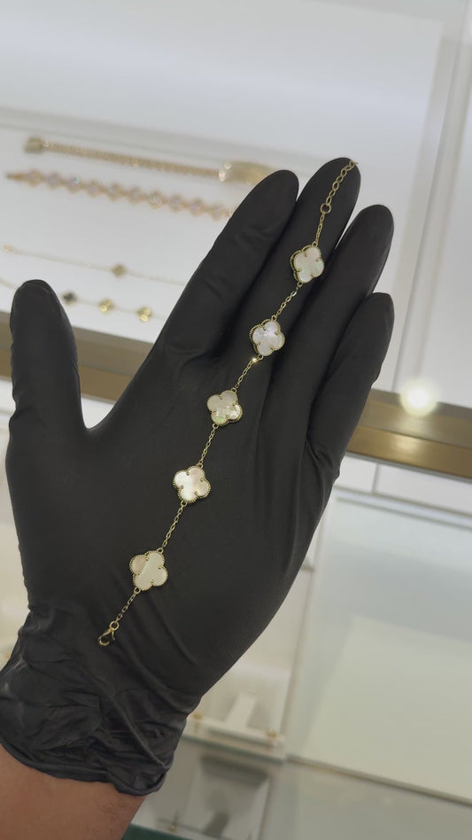Five Clover Bracelet